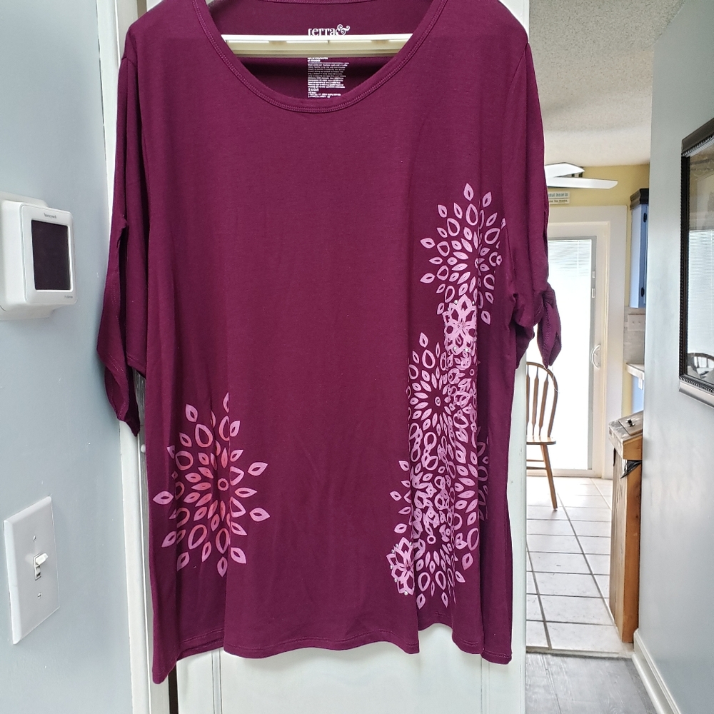 Terra & Sky Tshirt. 3X